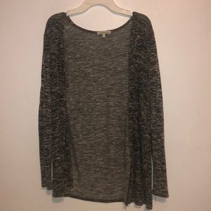 dark grey cardigan